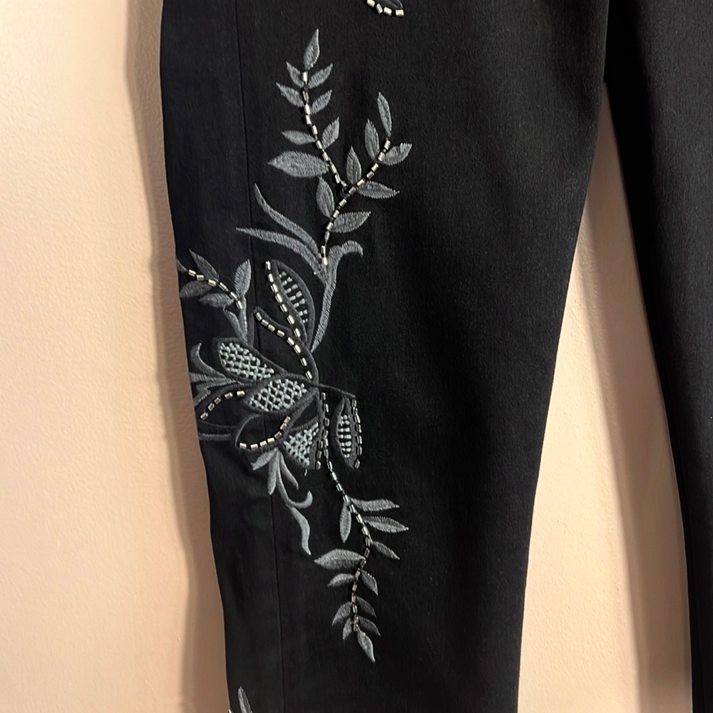 Liverpool Embroidered Skinny Jeans - Picture 4 of 8